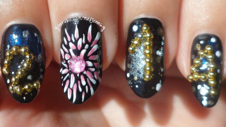 +128 Stunning 3D Nail Designs That Will Blow Your Mind